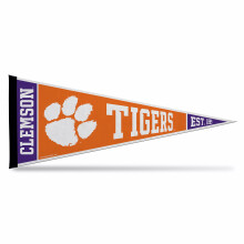 Rico Industries NCAA Clemson Tigers Exclusive 12"""" x 30"""" Filt Wall D? Cor Vimpel - Perfekt fr hem/sngrum/Man Cave D?cor