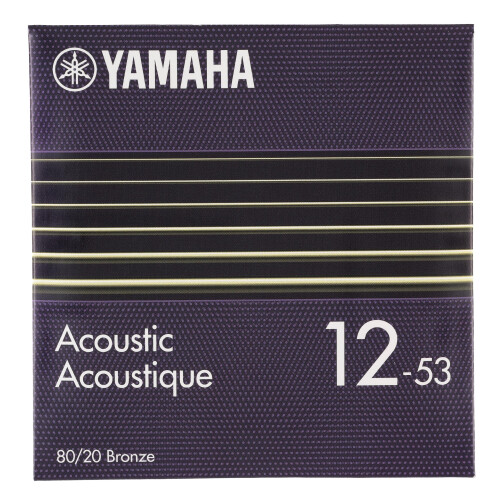 Yamaha Acoustic Guitar Strings  Light (012~053)  80/20 Bronze