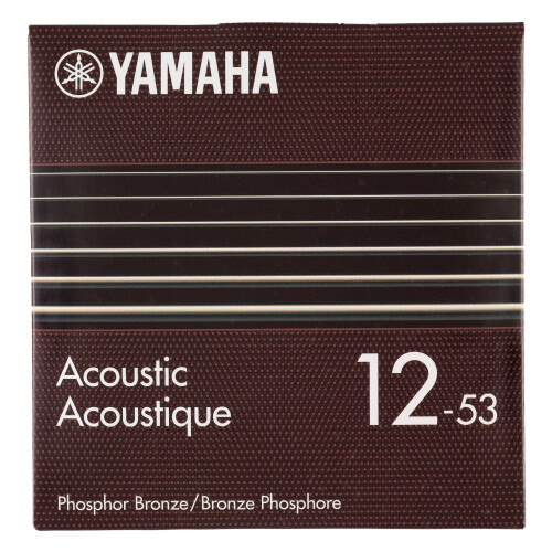 Yamaha Acoustic Guitar Strings, Light (012~053), Phosphor Bronze
