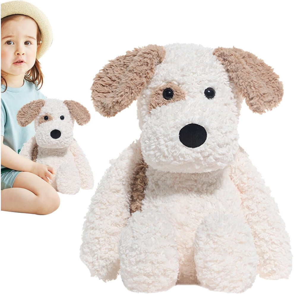 Stuffed Puppy,Cute Toy Animal Dog Doll | 31cm/12 Inches Cartoon Stuffed Puppy, Soft and Adorable Cute Animal for Boys and Girls-image-OPC-PGSMMDC-NEW