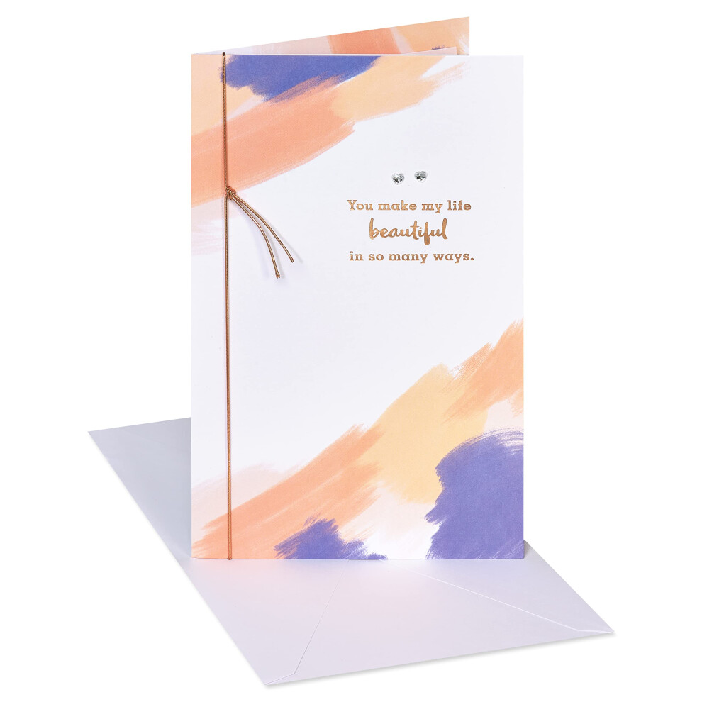 American Greetings Biglietto Di Auguri Di Compleanno Per La Fidanzata (How Lucky I Feel)-image