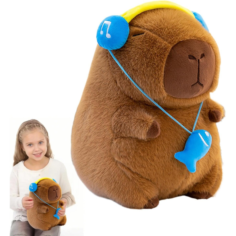 Stuffed Capybara,Cartoon Home Decor Animal Doll | Soft Plush Capybara Stuffed Doll Toys for Birthday, Valentine Day, Christmas