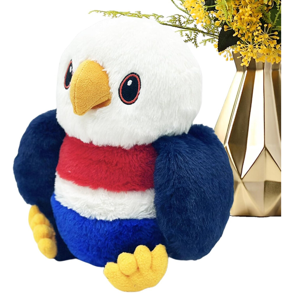 Eagle Stuffed Animal Plush - Plush Eagle Figurine Doll | Adorable Huggable Stuffed Doll For Kid Children Boys Girls Adults Table, Study