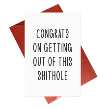 Gonzey Funny Leaving Card For Work Colleague Rude Leaving Card For Him Or Her Leaving Gift For Boss Adult Humour Leaving Gift For Friend