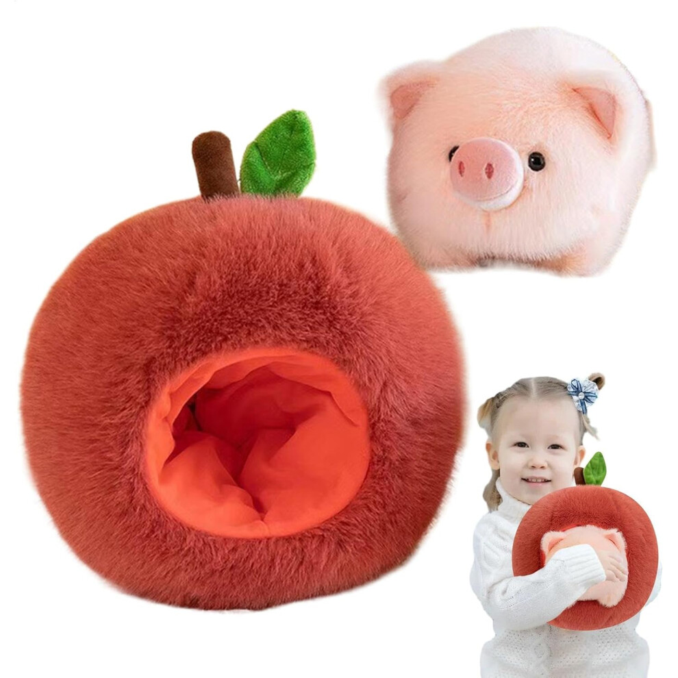 Cartoon Pink Plush Animal | Plush Toys Cute Dolls Pillow Set,Home Decoration, Stuffed Toys Room Decor, Fruit Shape Cuddle for Kids Adults