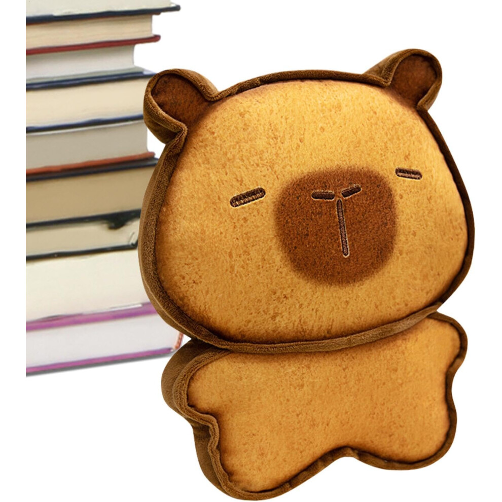 (Dark Brown#a) Capybara Plush Toy, Cute Dolls Pillow Toast Capybara Plush Toys, Hugging Companion Stuffed Toys, Soft Doll Plushies Home Decoration for Kids and