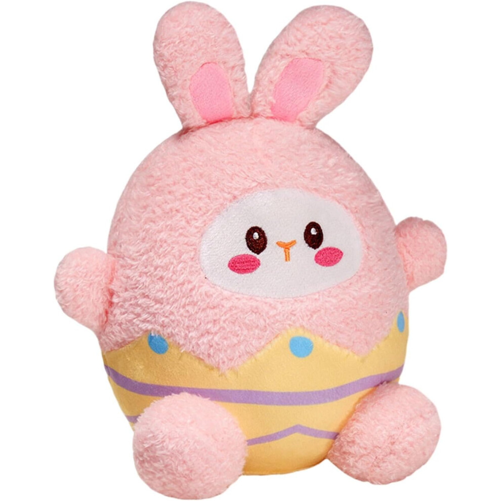 (Pink) Stuffed Rabbit Plush,Cute Dolls Eggshell Bunny Plush Toys - Easter Decorations, Rabbit Soft Doll, Stuffed Toys for Girls, Boys, Spring Decor Home