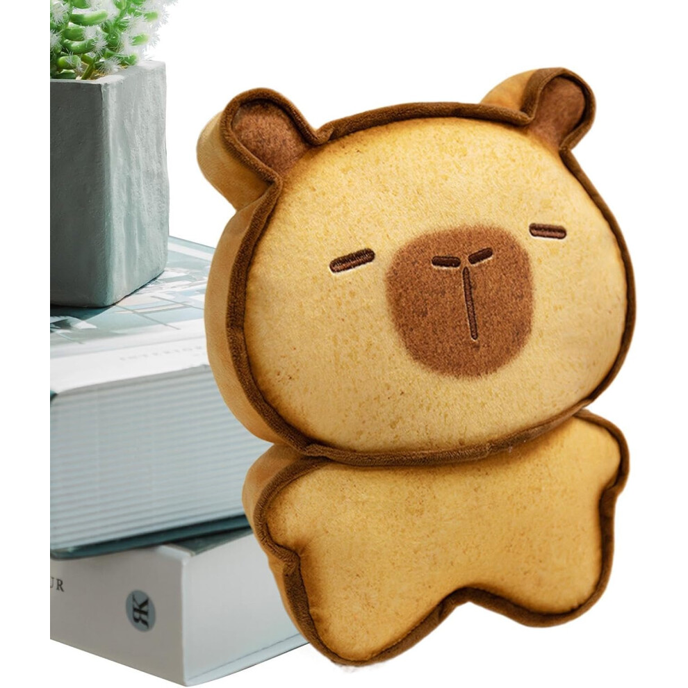 (Light Brown#c) Capybara Plush Toy, Cute Dolls Pillow Toast Capybara Plush Toys, Hugging Companion Stuffed Toys, Soft Doll Plushies Home Decoration for Kids and