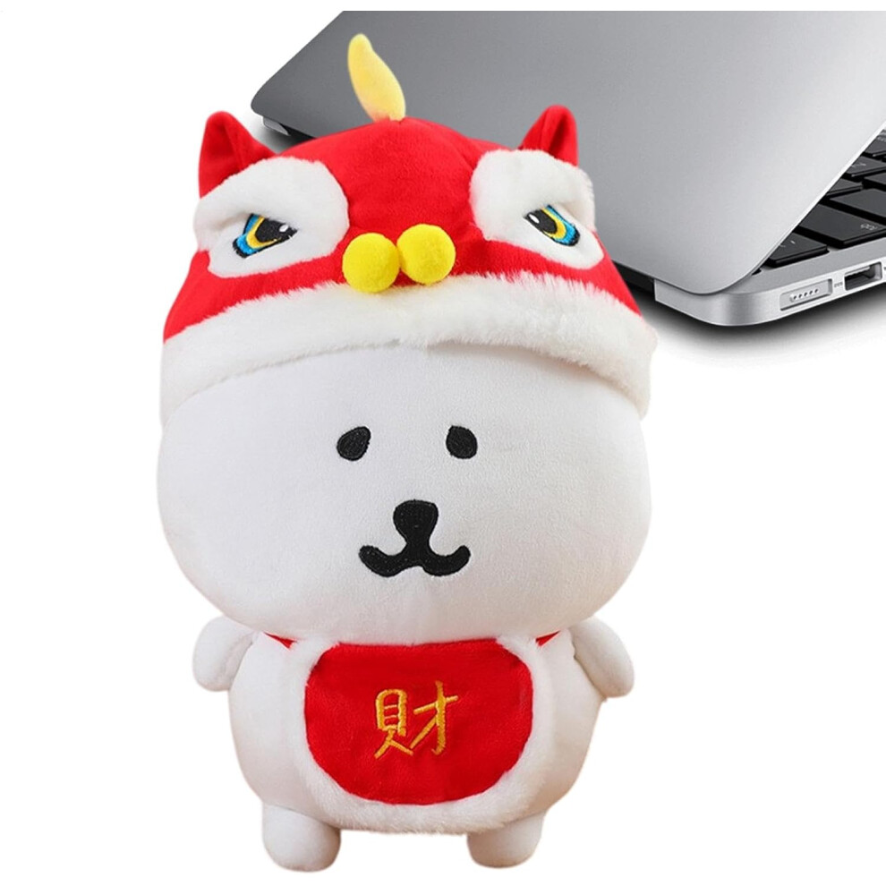 (Fiscal) Plush Stuffed Animals - Funny Stuffed Animal Doll New Year Decorations,Versatile Stuffed Plush Doll Animal Decor Pillow for Tables Sofas Shelves