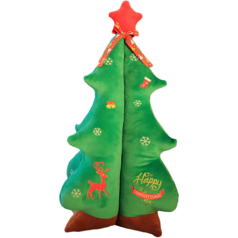 Cartoon Christmas Tree Doll | Stuffed Cartoon Christmas Tree Throw Pillow Toy,Christmas Tree Design Stuffed Doll for Car, Balcony, Stroller, Bed, Sofa