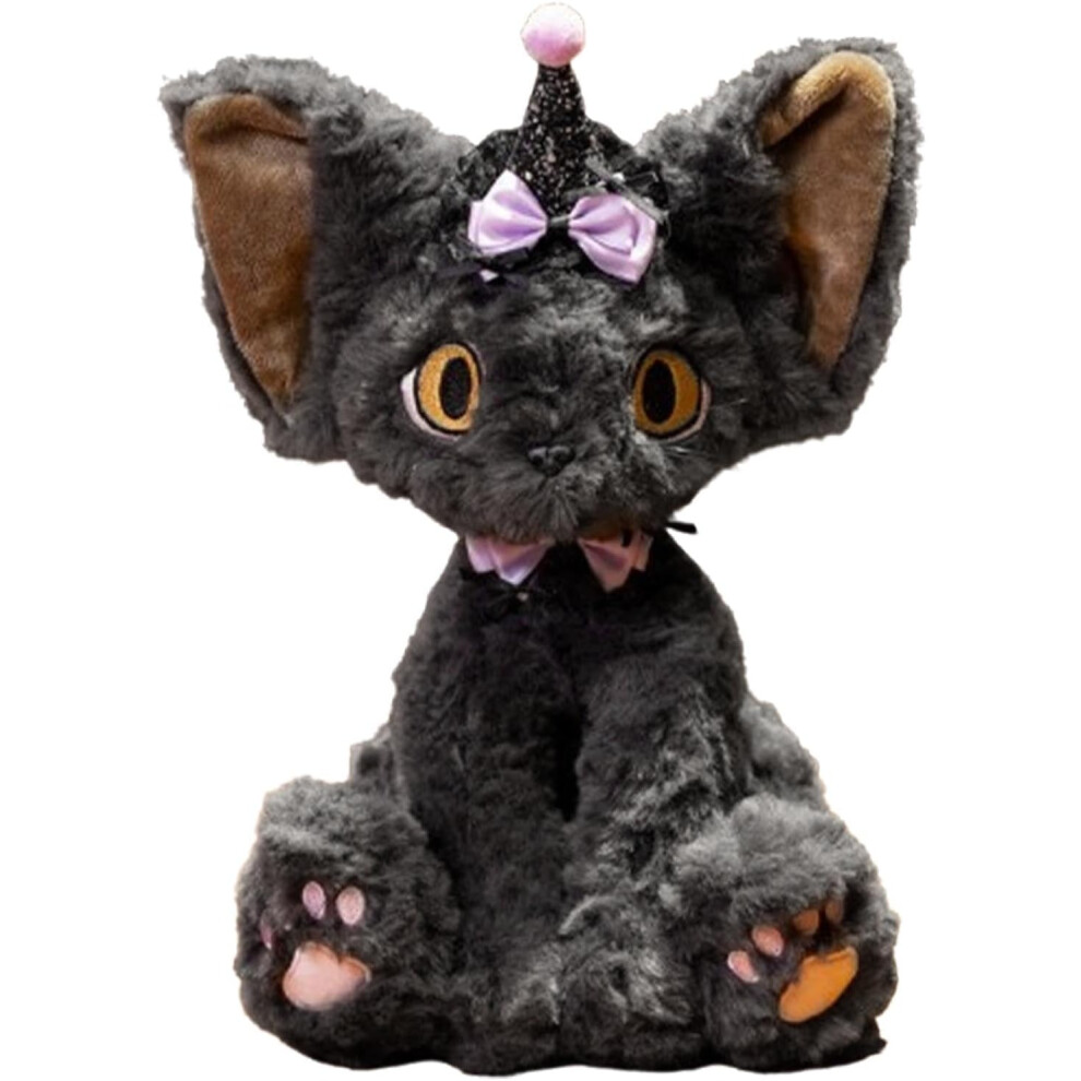 (Bow Tie Style) Cat Stuffed Toy,11.8 Inch Throw Pillow | Sleeping Companion, Cute Decoration, Soft Comfortable Tabletop Ornament