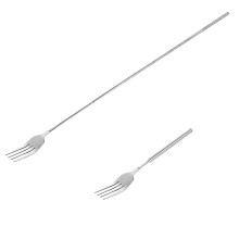 Garfo Extensível Haosie, Garfo de 22,1 a 64,6 cm para Brincadeiras, Garfo Telescópico, Garfo Retrátil