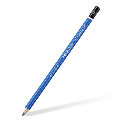 Staedtler Crayon     dessin graphite STAEDTLER Mars Lumograph 8B, 6 crayons 1