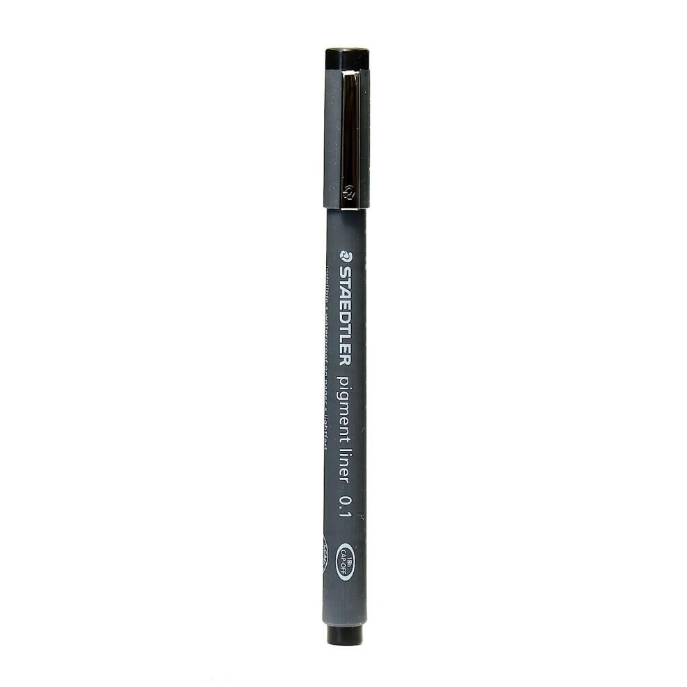 Staedtler Pigment Liner 0.1 mm Black [Pack of 5 ]