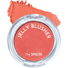 THESAEM Jelly Blusher OR01 Dazzling Orange  Aksamitne wykonczenie Soft Jelly Powder Cheek  Formula ulatwiajaca blendowanie  Lekki, gladki, natural
