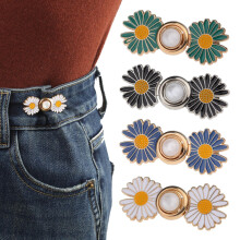 Pants Tightener for Women - Jean Tightening Clips and Pins to Make Waist Smaller - Adjust Waist Clips 4Set