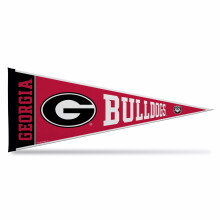 Rico Industries NCAA Georgia Bulldogs Exklusiver 30,5 x 76,2 cm grosser Filz-Wanddekor-Wimpel     ideal als Dekoration fur Zuhause/Schlafzimmer/Mann