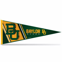 Rico Industries NCAA Baylor Bears Primary 12"""" x 30"""" Felt Wall D?cor Pennant - Great for Home/Bed Room/Man Cave D?cor