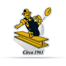 Rico Industries NFL Football Pittsburgh Steelers Retro Shape Cut Pennant - Hem och vardagsrum D? Cor - Mjuk filt EZ att hnga