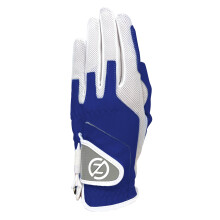 Zero Friction Women's Compression-Fit Synthetic Golf Gloves  Universal Fit  Blue