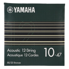 Cordes pour guitare acoustique 12 cordes l  g  res (010~047) 80/20 bronze