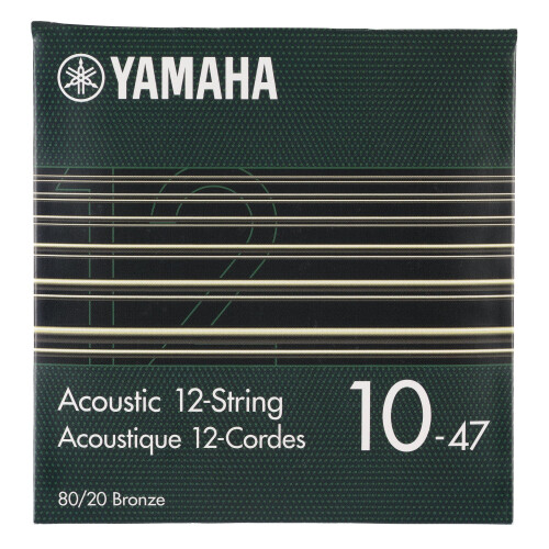 Yamaha Acoustic Guitar Strings  12-String Light (010~047)  80/20 Bronze