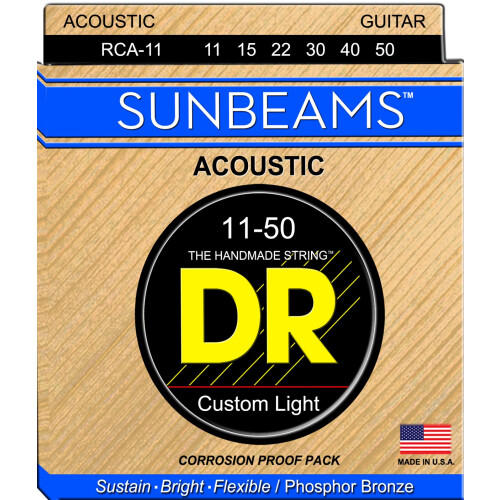 Dr Strings Sunbeam - Phosphor Bronze Acousticround Core 11-50