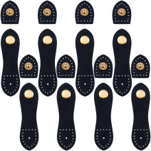 Joez Wonderful 8 sets lederen drukgespen drukknoopsluiting opnaaibare lederen tas sluiting sluitingen voor lederen tas portemonnee tassen Tote jas no