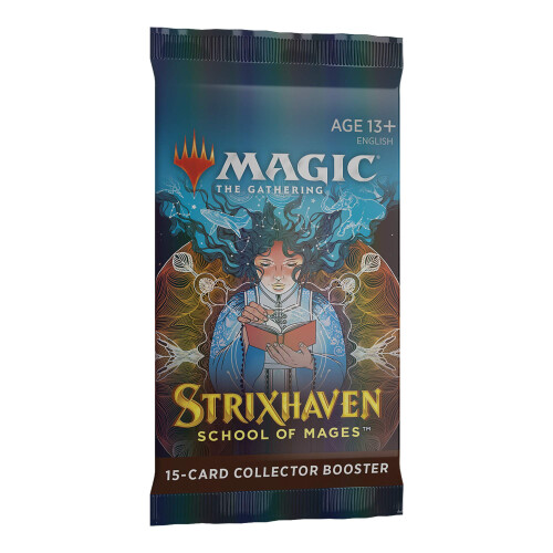 Magic: The Gathering Strixhaven Collector Booster Pack | 15 Magic-Karten Blau 2