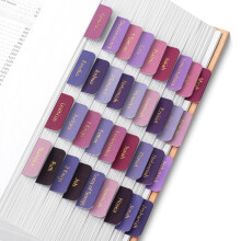 Mr. Pen - Etiquetas de Bíblia, 75 Etiquetas, Berry Bloom, Letras em Relevo Dourado, Etiquetas Laminadas