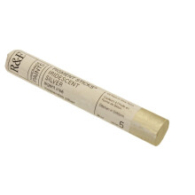 R&F Handgemaakte Verf - Professionele Olie Pigment Stick Iriserend Zilver 38 ml
