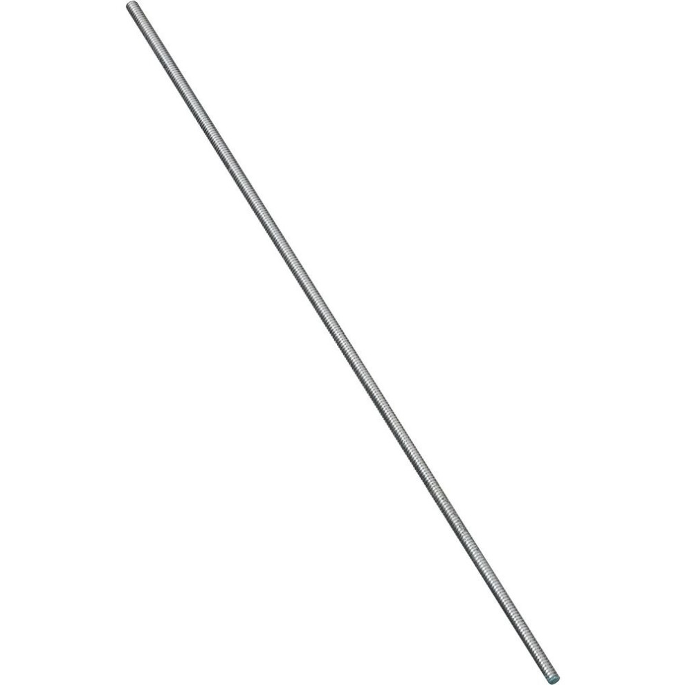 National Hardware N179-408 4000Bc Steel Threaded Rod In Zinc Plated 038613179400