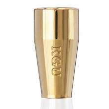 Trompet mundstykket booster kgubrass. Specialfremstillet klassisk trompet booster kgu guldbelagt 24K farve