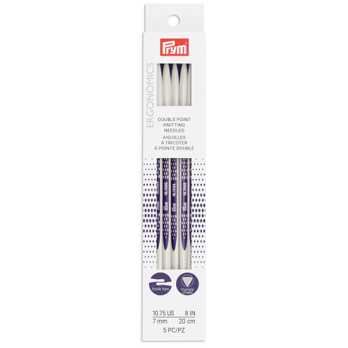 Prym Prym Ergonomics de 8 polegadas de tric    de 8 polegadas Tamanho da agulha 10.75 (5-Pack)