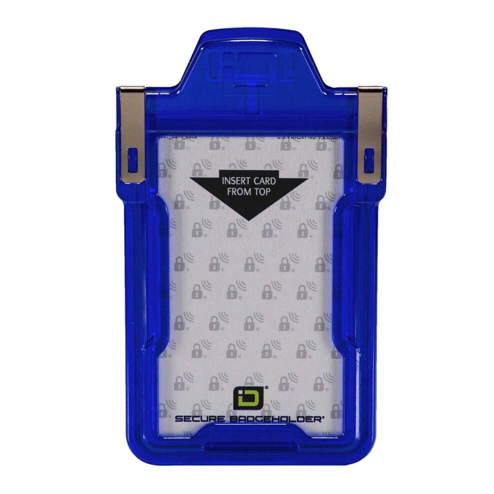 Identity Stronghold Sicherer Rfid-Ausweishalter Fr 1 Karte Robuster Ausweishalter Aus Hartplastik In Den Usa Geformt Und Montiert Fips 2-image