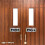 iSYFIX Adesivos de Empurrar e Puxar - Pacote com 2 - 7x2.8 polegadas - Vinil Preto/Prata para Portas 4