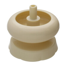 De Beadsmith Spin & String Micro - Bead Stringing Plastic Spinning Wheel -2,75 hoog 2,5 Diameter - Snel en effici?t rijgen van rocailles voor sierade