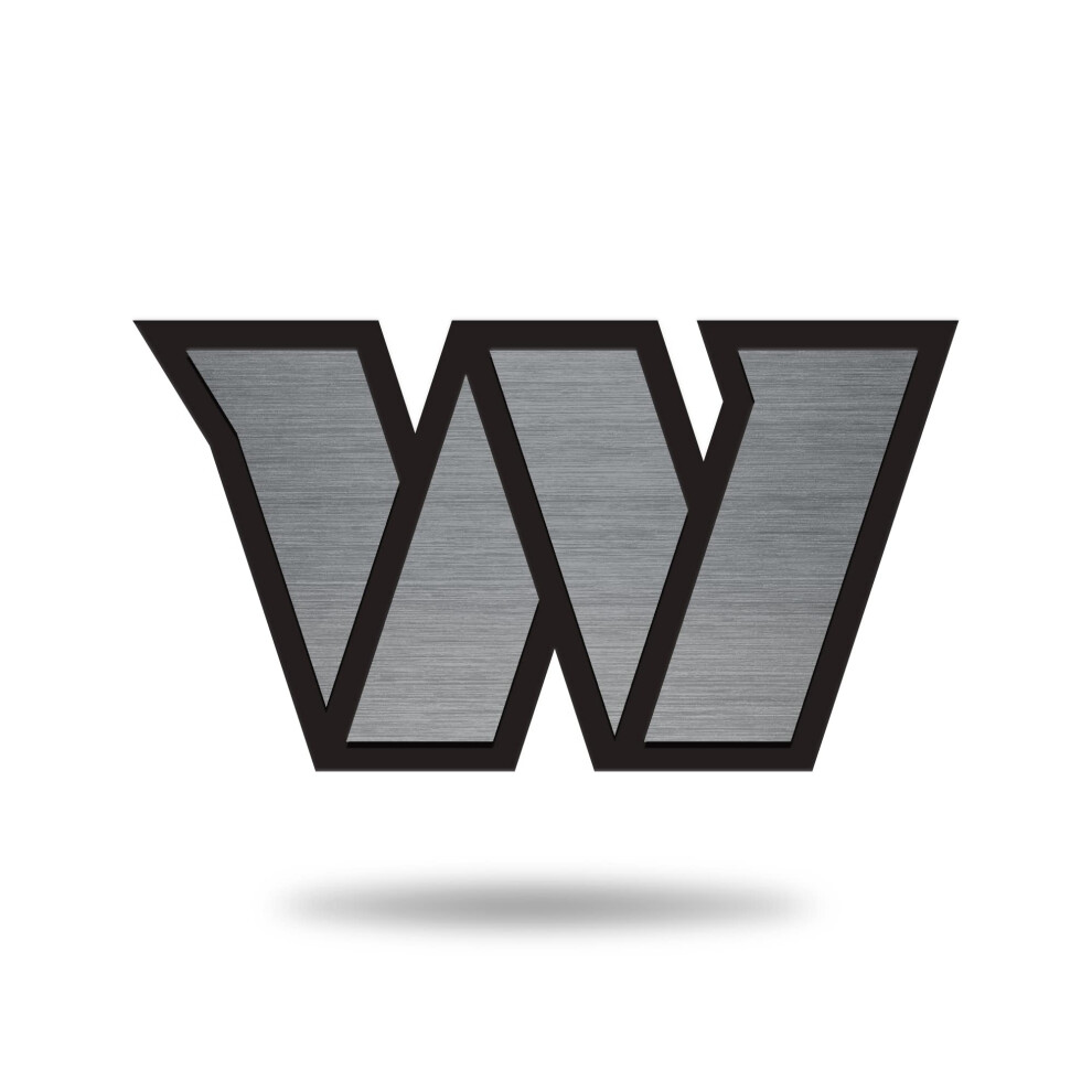 Rico Industries Nfl Washington Commanders Antique Auto Emblem Antique Nickel Auto Emblem For Car/Truck/Suv 611407397343