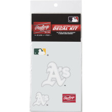Rawlingsa | Zestaw naklejek na kask baseballowy MLB Authentic | Lekkoatletyka w Oakland