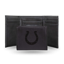 Rico Industries lzergravrozott hromrszes pnztrca Indianapolis Colts Team Color 3,25 x 4 hvelyk