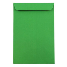 JAM PAPER 6 x 9 envelopes coloridos de catlogo aberto - verde - 10/pacote