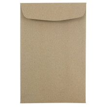 Papel de mermelada 6 x 9 Catlogo de extremo abierto Sobres premium - Bolsa de papel kraft marrn - 10/paquete