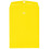 JAM PAPER 9 x 12 Colored Envelopes with Clasp Closure - Yellow Recycled - 10/Pack 1