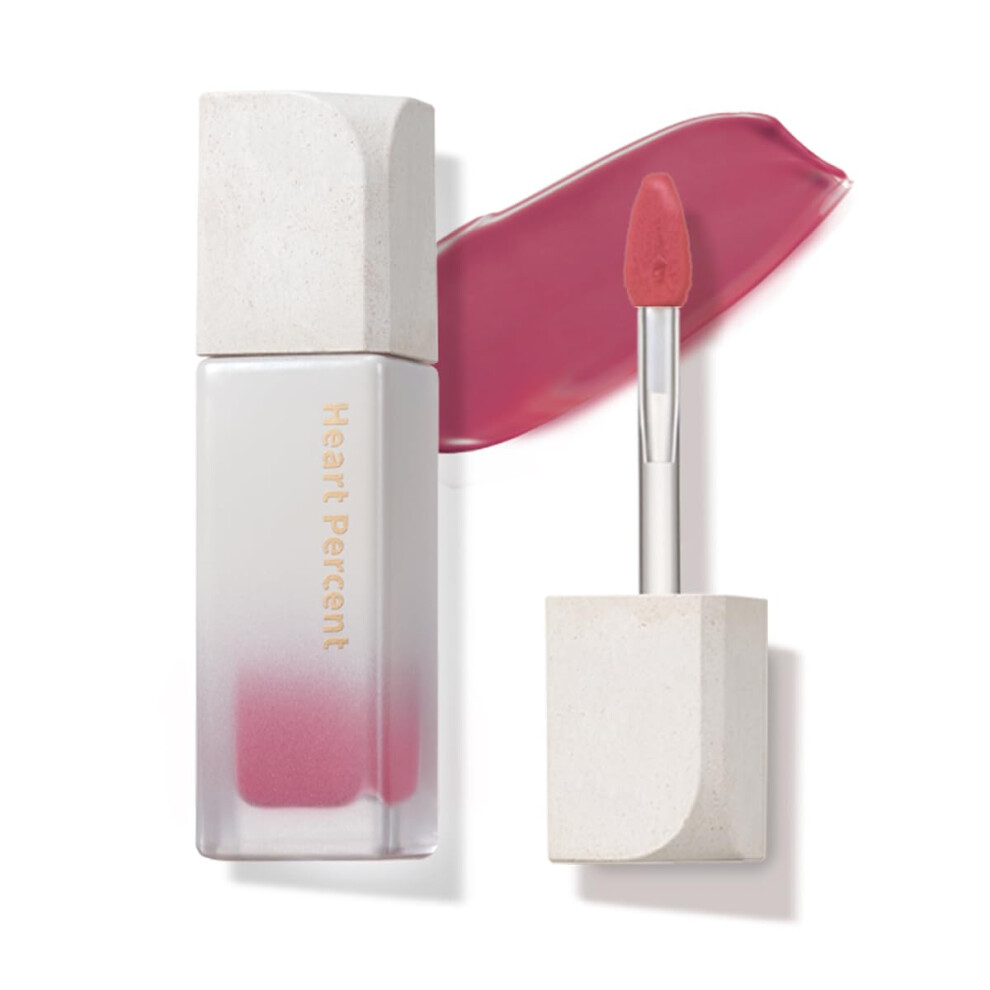 Heart Percent Dote On Mood Pure Glow Tint  Watery & Lightweight Moisturizing Lip Stain Long Lasting Liquid Lipstick 6.8g  #08. Plum Mauve-image-OPC-PGSMTQD-NEW