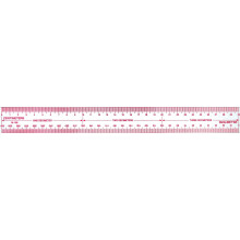 Westcott metrick pravtko 30 cm pruhledn (M-108)