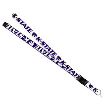 Rico Industries NCAA Kansas State Wildcats KSU elsodleges 18"" x 1"" prmium uniszex-felnott biztonsgi szakt zsinr