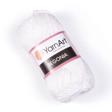 Yarn Art Begonia Garn, 100 % Baumwolle, reines, hochwertiges, weiches Baumwollgarn zum Stricken, H   keln und f   r Amigurumi, verschiedene Pastell-