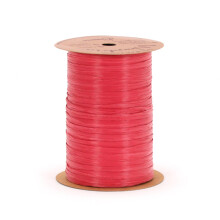 Berwick Offray Raffiaband, 1/4 Zoll breit, matt, Burgunderrot, 91,4 m