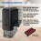 IDEAL IDEAL Self Inking Stamp - Copy - Red Ink Impression Size 9/16 x 1-1/2 4