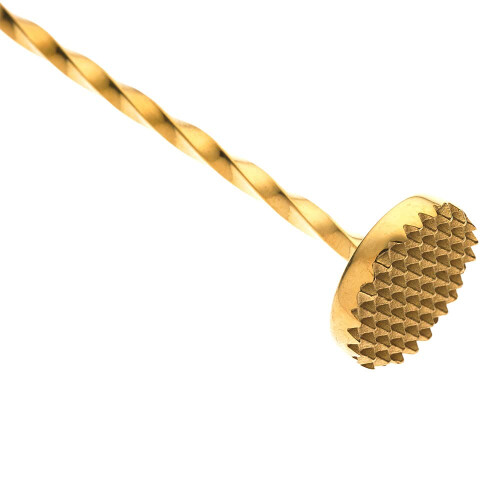 Barfly Muddle Bar Spoon Muddler 11 13/16"""" (30 cm) Oro 1